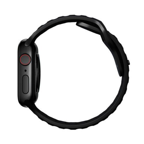 Řemínek na Apple Watch 44/42/45/49 mm Nomad Sport Strap vel. M/L - černý - Obrázek 2