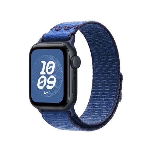 Řemínek pro Apple Watch 38/40/41 mm Apple Blue Ribbon provlékací sportovní Nike - Obrázek 2