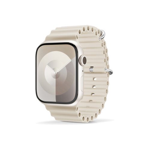 Řemínek pro Apple Watch 38/40/41 mm Epico Watch Strap Ocean - béžový - Obrázek 2