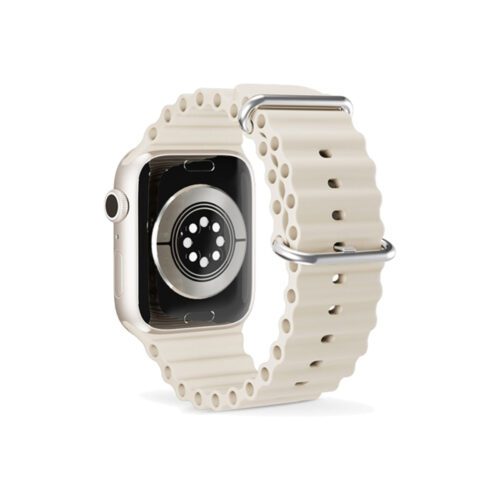 Řemínek pro Apple Watch 38/40/41 mm Epico Watch Strap Ocean - béžový