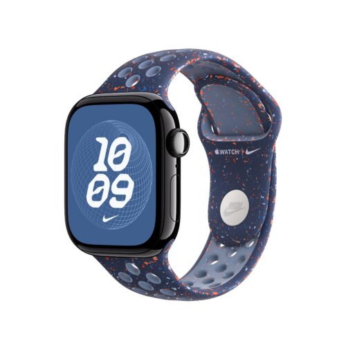 Řemínek pro Apple Watch 38/40/41/42 mm Apple Blue Ribbon sportovní Nike - M/L - Obrázek 2