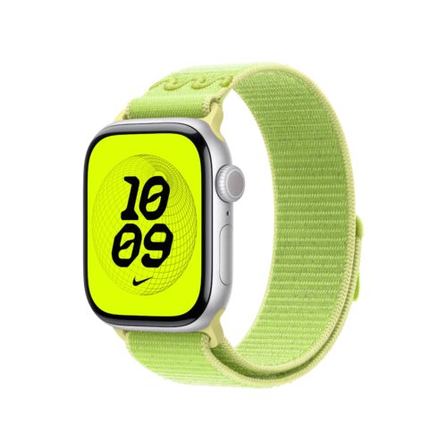 Řemínek pro Apple Watch 38/40/41/42 mm Apple Volt Splash provlékací sportovní Nike - Obrázek 2