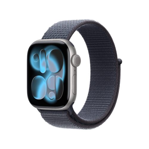 Řemínek pro Apple Watch 38/40/41/42 mm Apple ocelově modrý provlékací sportovní - Obrázek 2