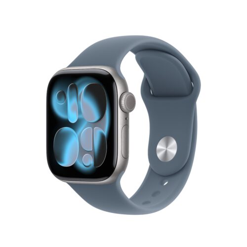 Řemínek pro Apple Watch 38/40/41/42 mm Apple ocelově modrý sportovní - S/M - Obrázek 2