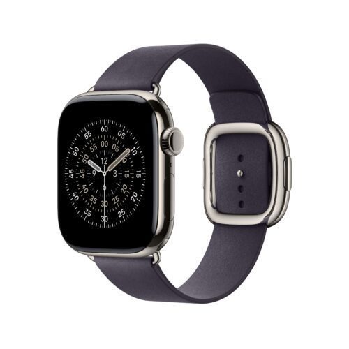 Řemínek pro Apple Watch 38/40/41/42 mm Apple půlnočně fialový s moderní přezkou - velký - Obrázek 2
