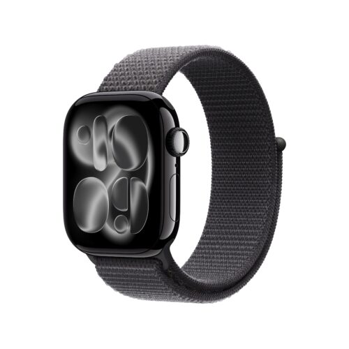 Řemínek pro Apple Watch 38/40/41/42 mm Apple tmavě šedý provlékací sportovní - Obrázek 2