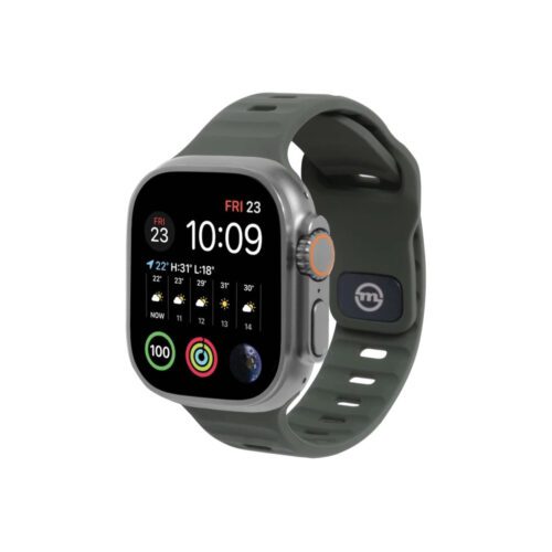 Řemínek pro Apple Watch 42/44/45/49 mm Mobile Origin Strap - tmavě zelený