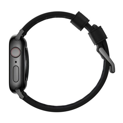 Řemínek pro Apple Watch 42/44/45/49 mm Nomad Active Strap Pro - černý s černou přezkou - Obrázek 2