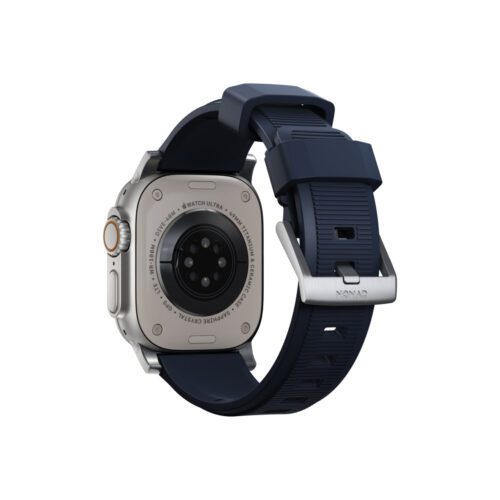 Řemínek pro Apple Watch 42/44/45/49 mm Nomad Rugged Strap - modrý - Obrázek 2