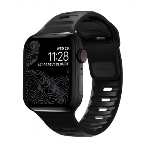 Řemínek pro Apple Watch 42/44/45/49 mm Nomad Sport Strap - zelený