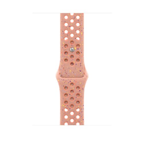 Řemínek pro Apple Watch 44/45/46/49 mm Apple Alpenglow Pink sportovní Nike - S/M