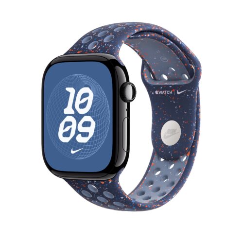 Řemínek pro Apple Watch 44/45/46/49 mm Apple Blue Ribbon sportovní Nike - S/M - Obrázek 2