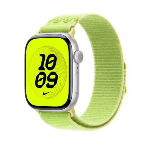 Řemínek pro Apple Watch 44/45/46/49 mm Apple Volt Splash sportovní provlékací Nike - Obrázek 2