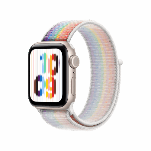 Řemínek pro Apple Watch 44/45/46/49 mm Apple provlékací sportovní Pride Edition - Obrázek 2