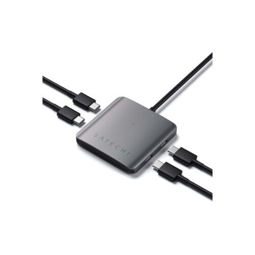 Replikátor portů Satechi 4x USB-C až 5 Gbps - vesmírně šedý - Obrázek 2