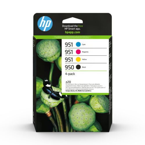 Sada inkoustů HP 950 černá + 951 azurová