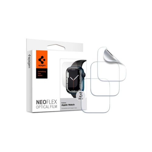 Sada ochranných fólií na Apple Watch 45 mm Spigen Film Neo Flex - Obrázek 2
