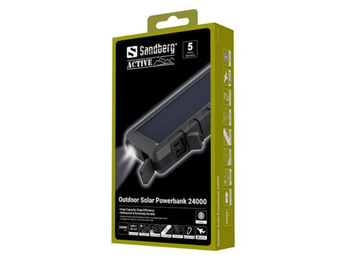 Sandberg solární powerbanka 420-38 24000mAh 88.8Wh - Obrázek 2