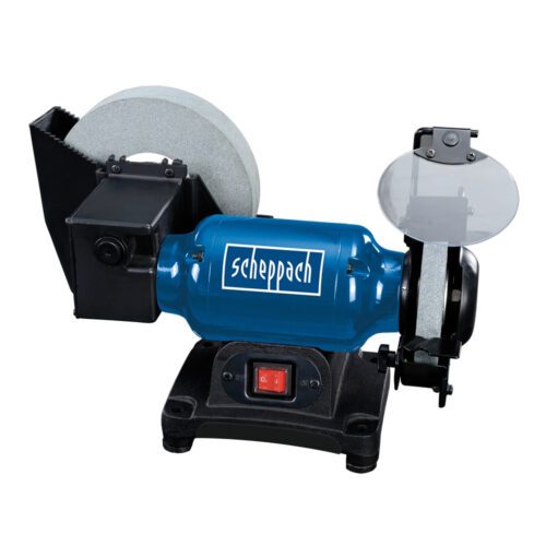 Scheppach Stolní bruska bg 200 w na suché i mokré broušení 5903105903