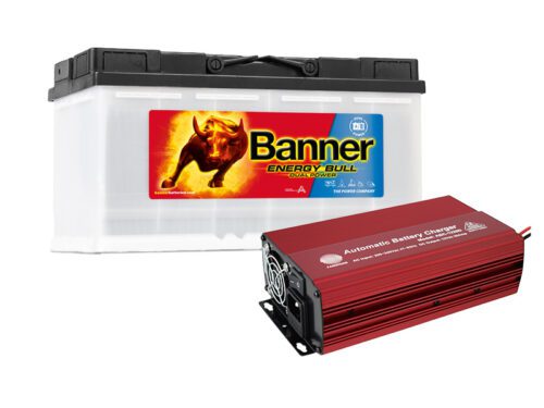 Set trakční baterie Banner Energy Bull 95751 (100Ah) + nabíječka FST ABC-1210D (10A)