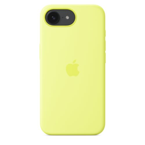 Silikonový kryt na iPhone 16e Apple - neonově žlutý - Obrázek 2