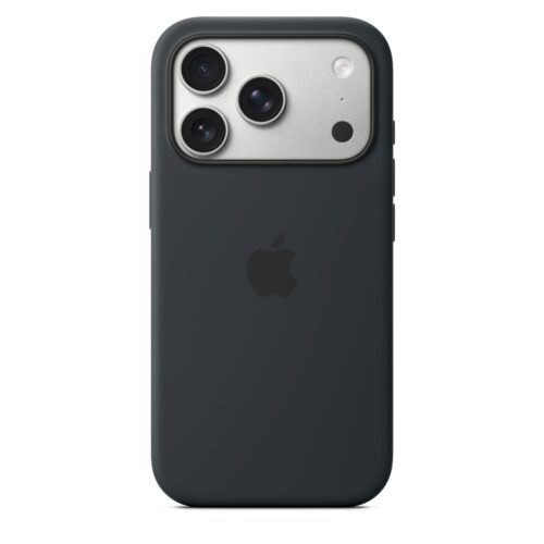 Silikonový kryt na iPhone 17 Pro Apple s MagSafe - černý - Obrázek 2