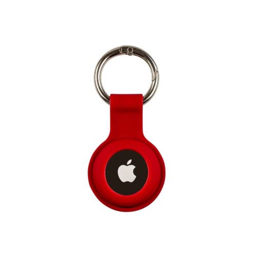 Silikonový přívěšek na AirTag Mobile Origin - červený