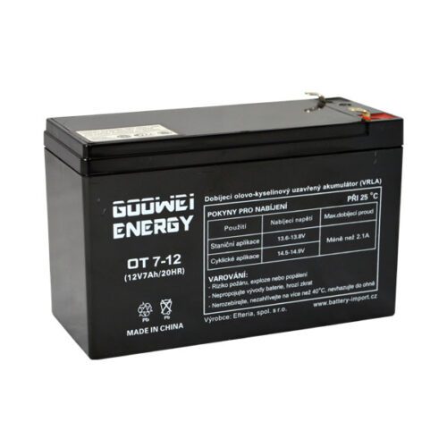 Staniční (záložní) baterie GOOWEI ENERGY OT7-12