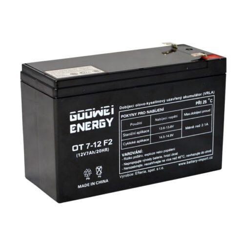 Staniční (záložní) baterie GOOWEI ENERGY OT7-12 F2