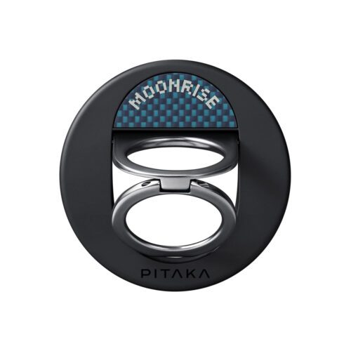 Stojánek s gripem pro iPhone Pitaka MagEZ Grip 3 - modrý