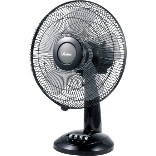 Stolní ventilátor v černé barvě STYLE 31