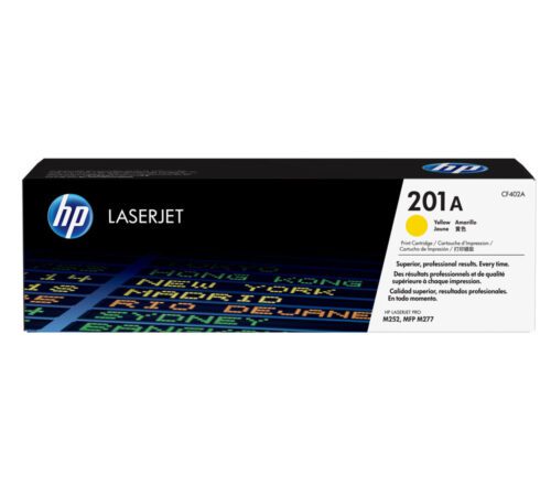Toner HP 201A žlutý (CF402A)