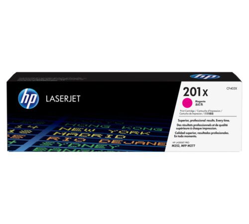 Toner HP 201X purpurový (CF403X)