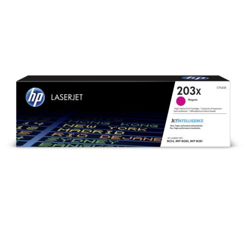 Toner HP 203X purpurový (CF543X)