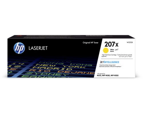 Toner HP 207X žlutý (W2212X)