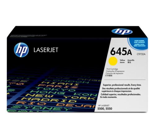 Toner HP 645A žlutý (C9732A)