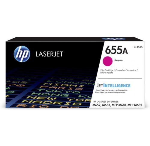 Toner HP 655A purpurový (CF453A)