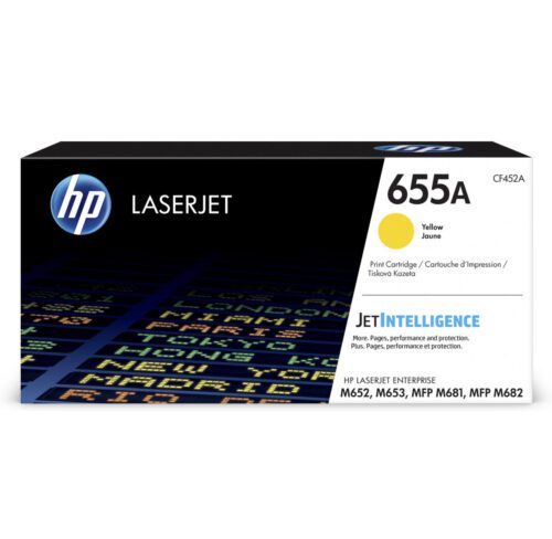 Toner HP 655A žlutý (CF452A)