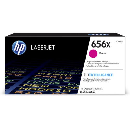 Toner HP 656X purpurový (CF463X)