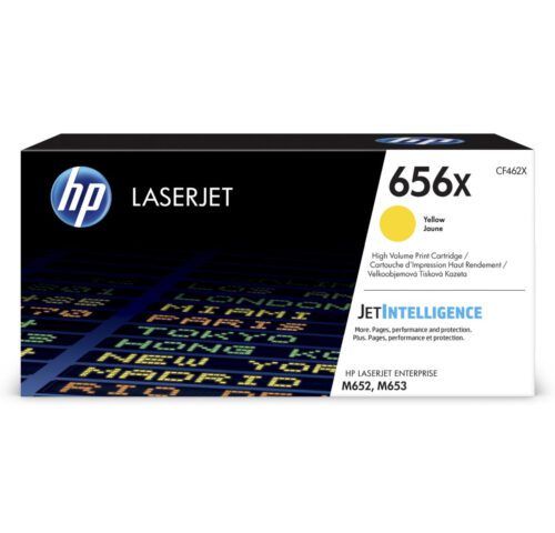 Toner HP 656X žlutý (CF462X)