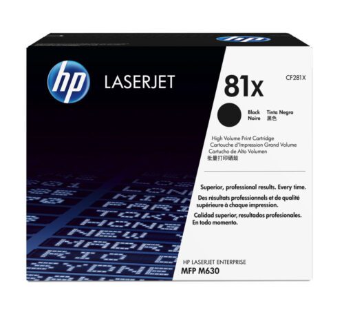 Toner HP 81X černý (CF281X)