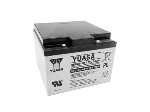Trakční baterie YUASA REC26-12I