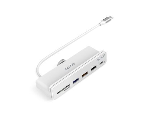 USB-C Hub 7v1 pro Apple iMac Epico - bílý