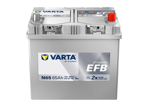 VARTA Blue Dynamic EFB 12V 65Ah 650A 565 501 065 - Obrázek 2