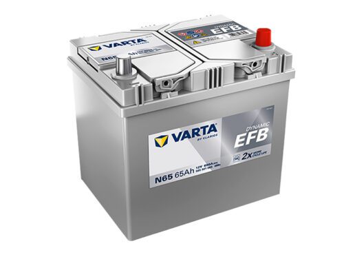 VARTA Blue Dynamic EFB 12V 65Ah 650A 565 501 065