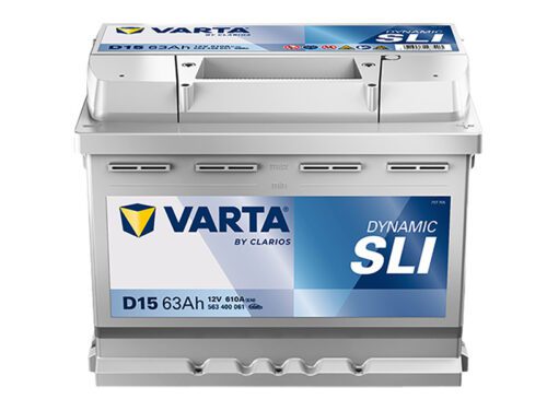 VARTA SILVER Dynamic 12V 63Ah 610A 563 400 061 - Obrázek 2