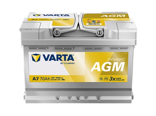 VARTA Silver Dynamic AGM 12V 70Ah 760A 570 901 076 - Obrázek 2
