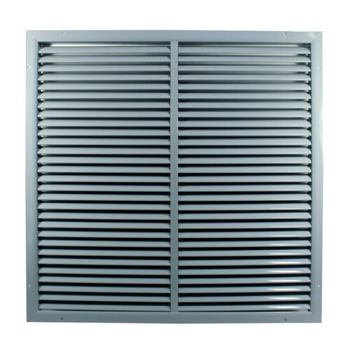 Ventilační mřížka z vysoce kvalitního extrudovaného hliníku s výztuhou 900x900 mm