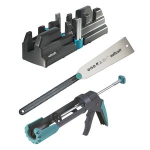 WOLFCRAFT - sada pro připevnění soklů a lišt (pilka
