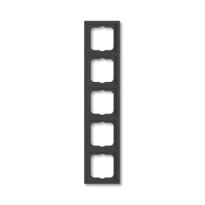 ABB Future Linear pětirámeček antracit 1754-0-4244 (1725-181K) 2CKA001754A4244